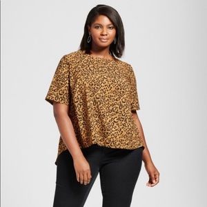 Ava & Viv Cheetah Top